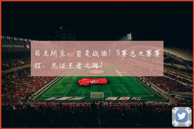 目光所至，皆是战场！S赛总决赛赛程，见证王者之路！